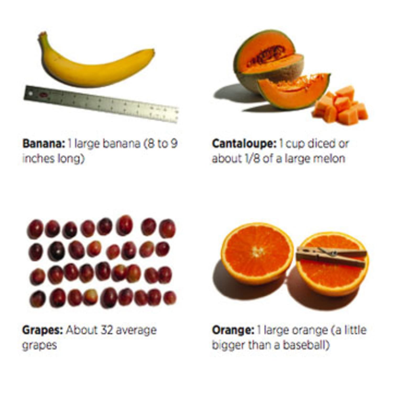 Serving of hot sale fruit