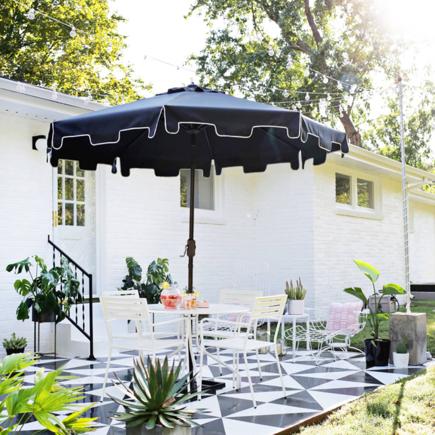 Patio umbrella sales small space
