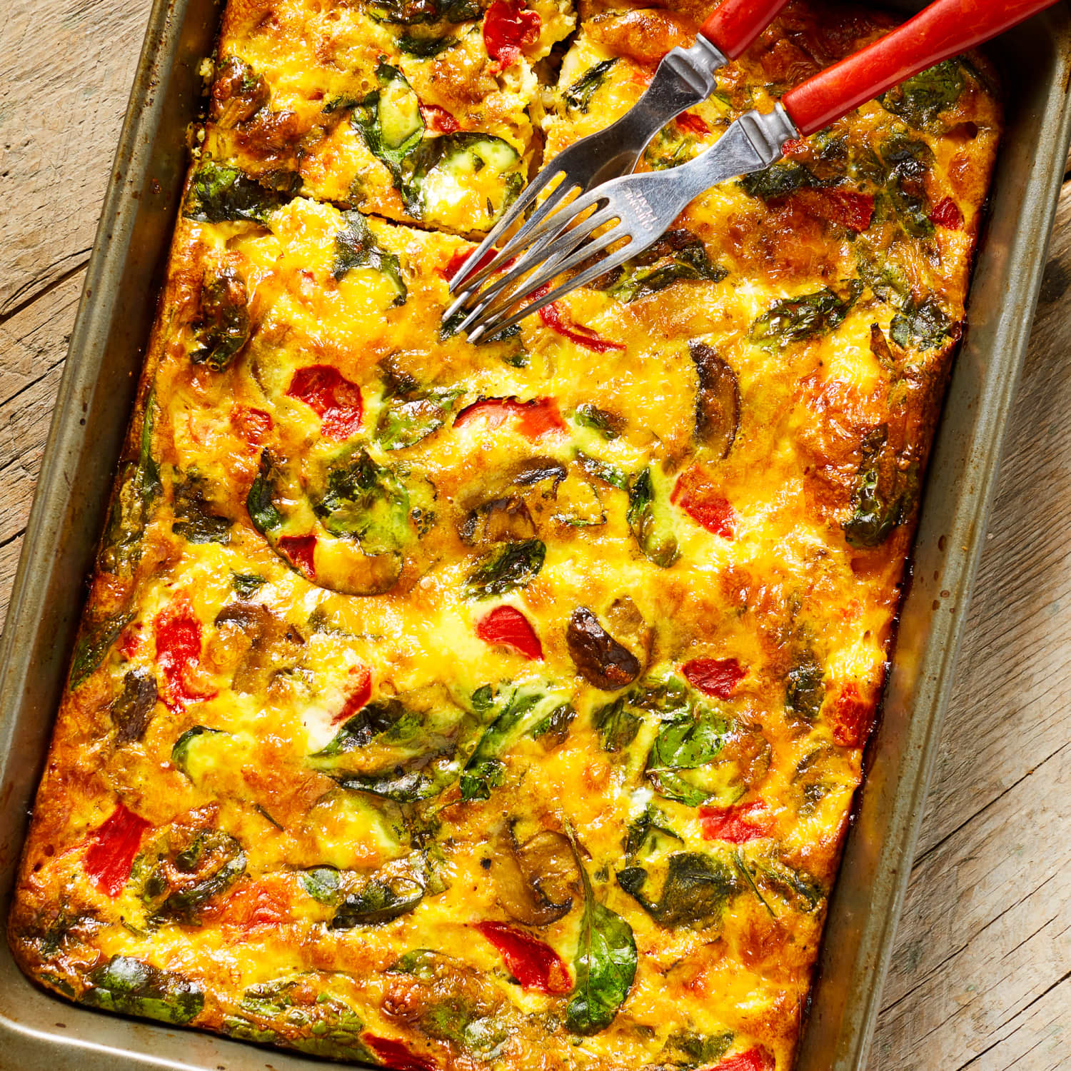 Vegetable Supreme Egg Bake