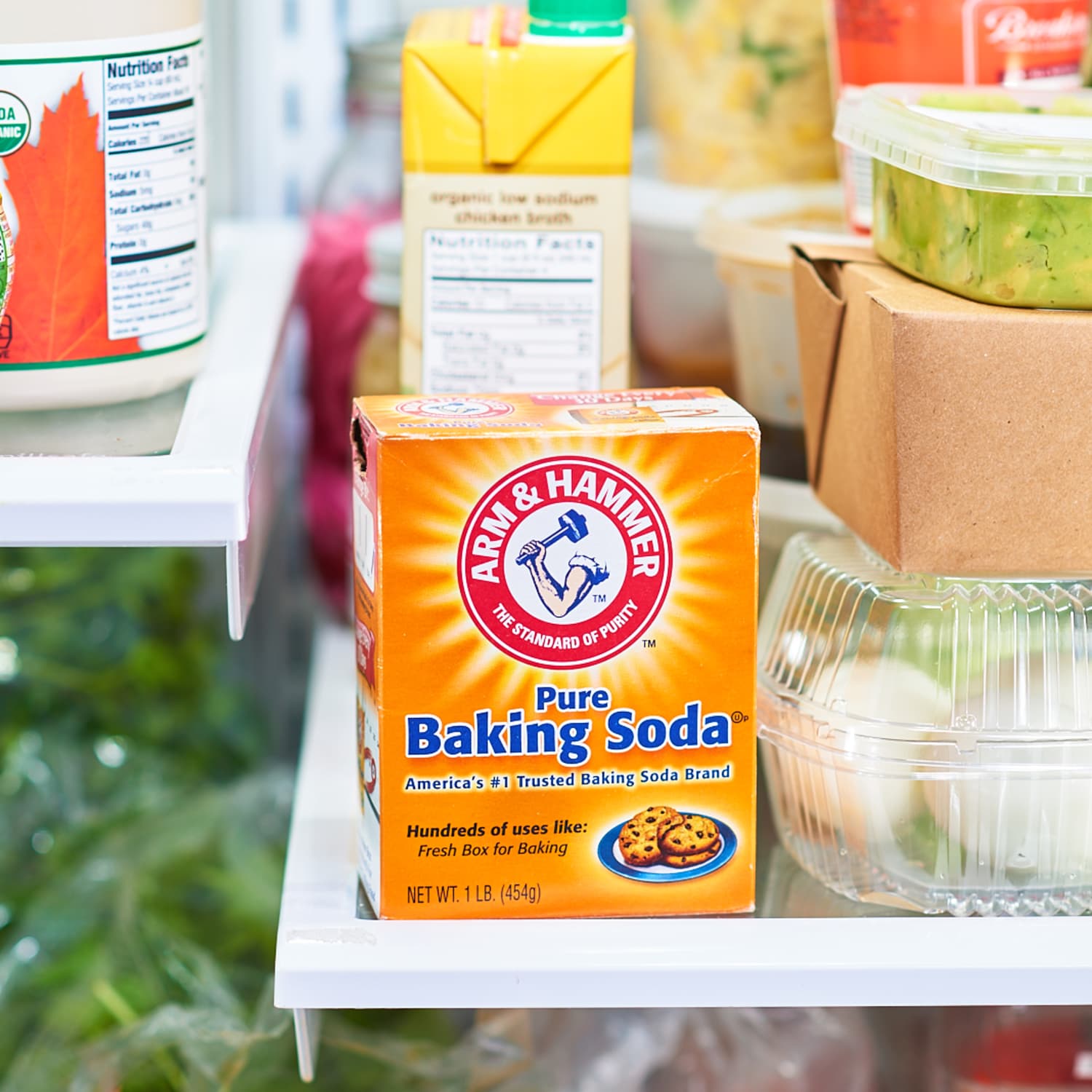 Baking cheap soda refrigerator