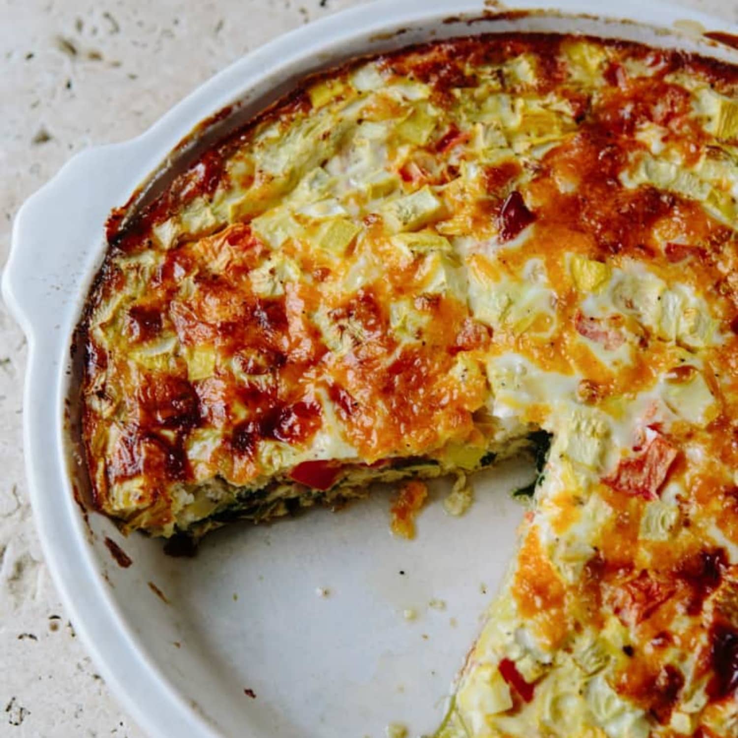 Crustless quiche cheap