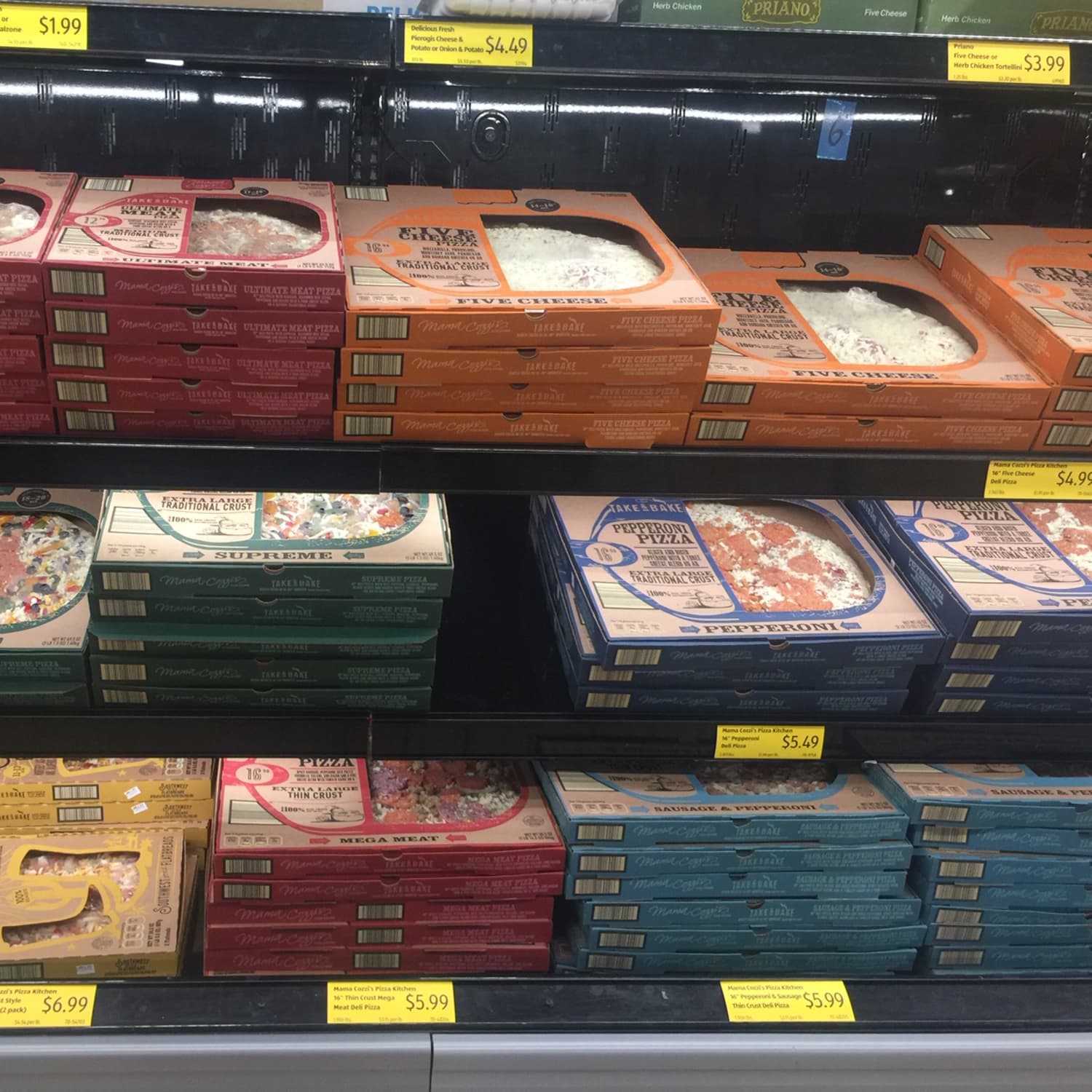 Take and bake cheap pizza near me