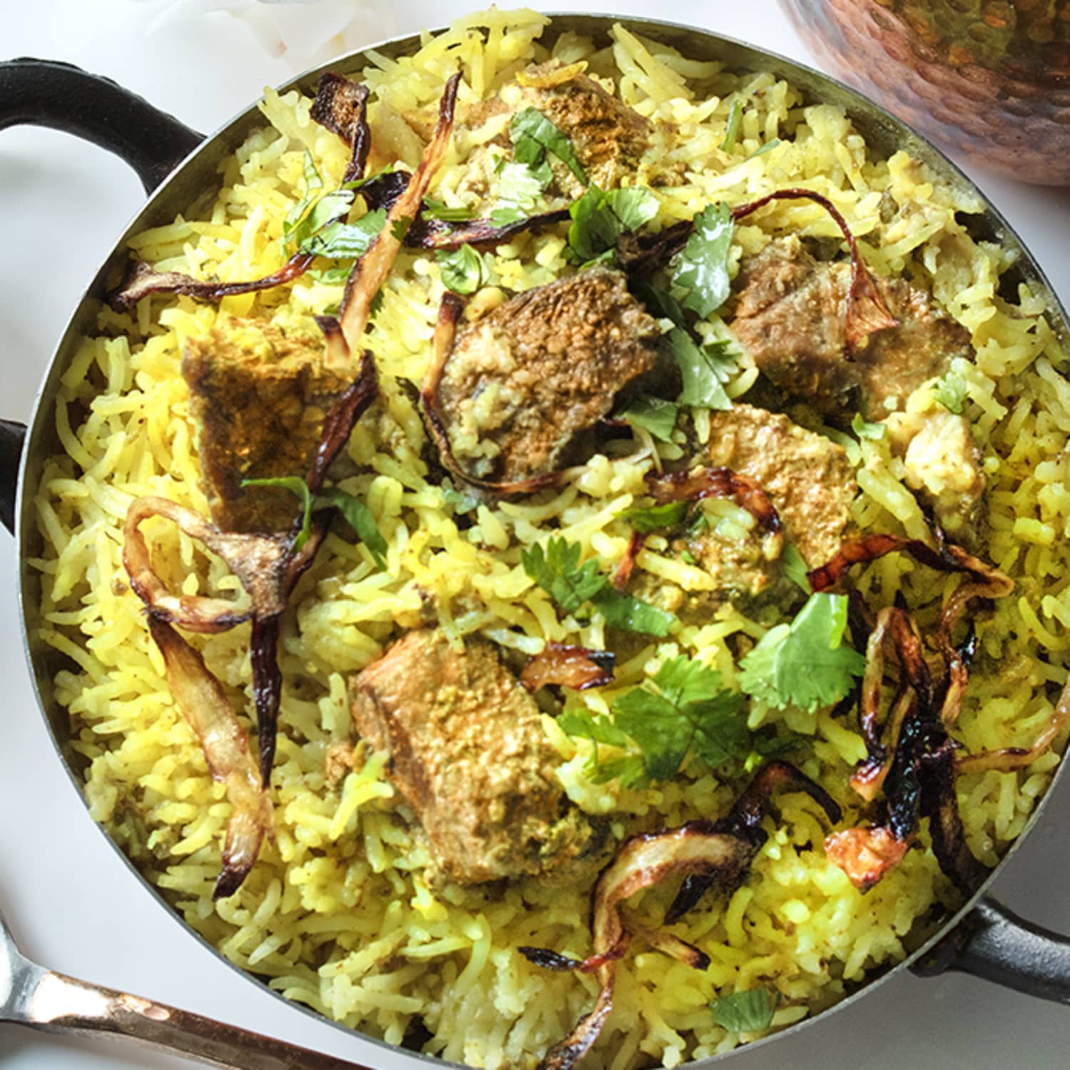 Recipe Instant Pot Kacchi Lamb Dum Biryani