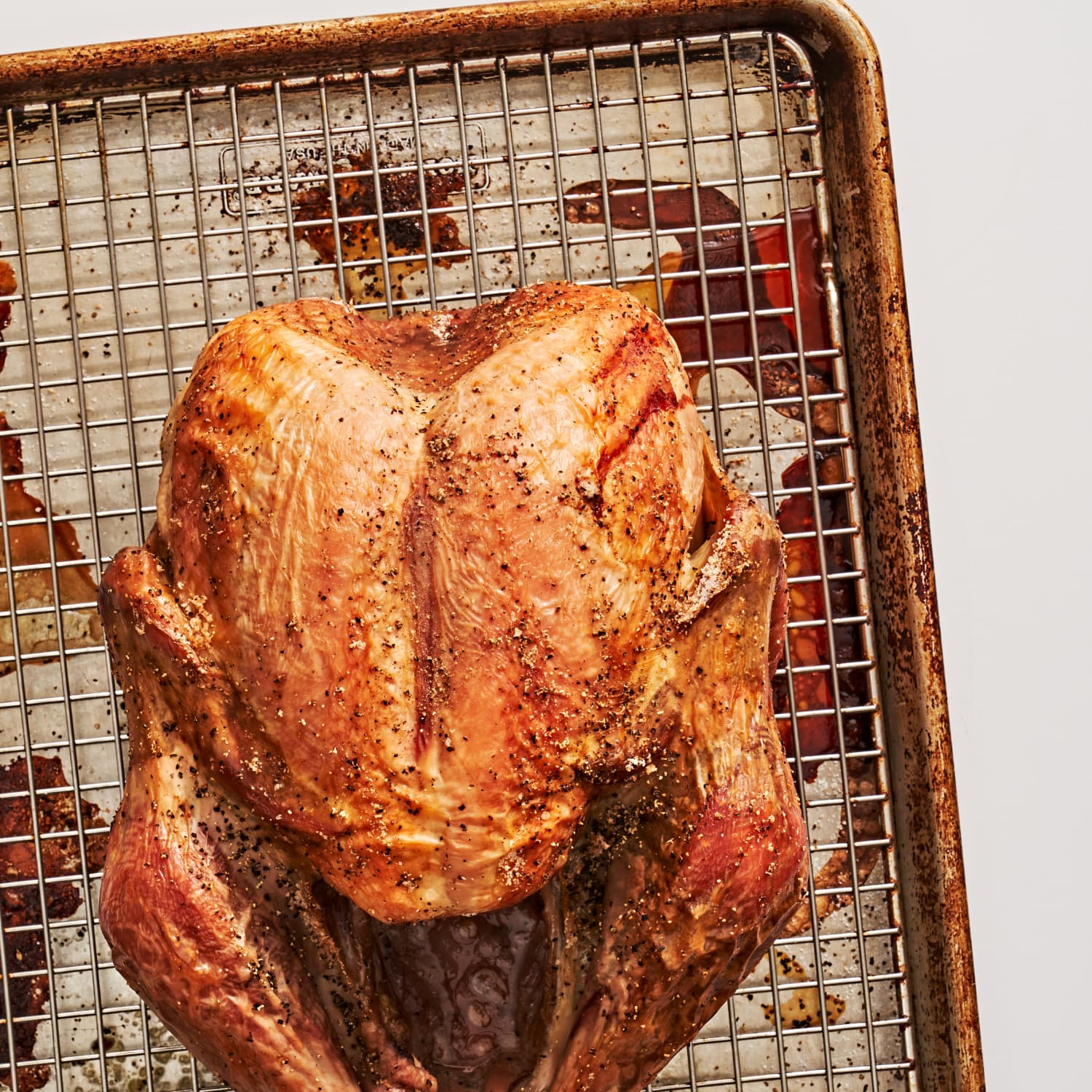 For a Perfectly Roasted Turkey Skip the Roasting Pan The Kitchn