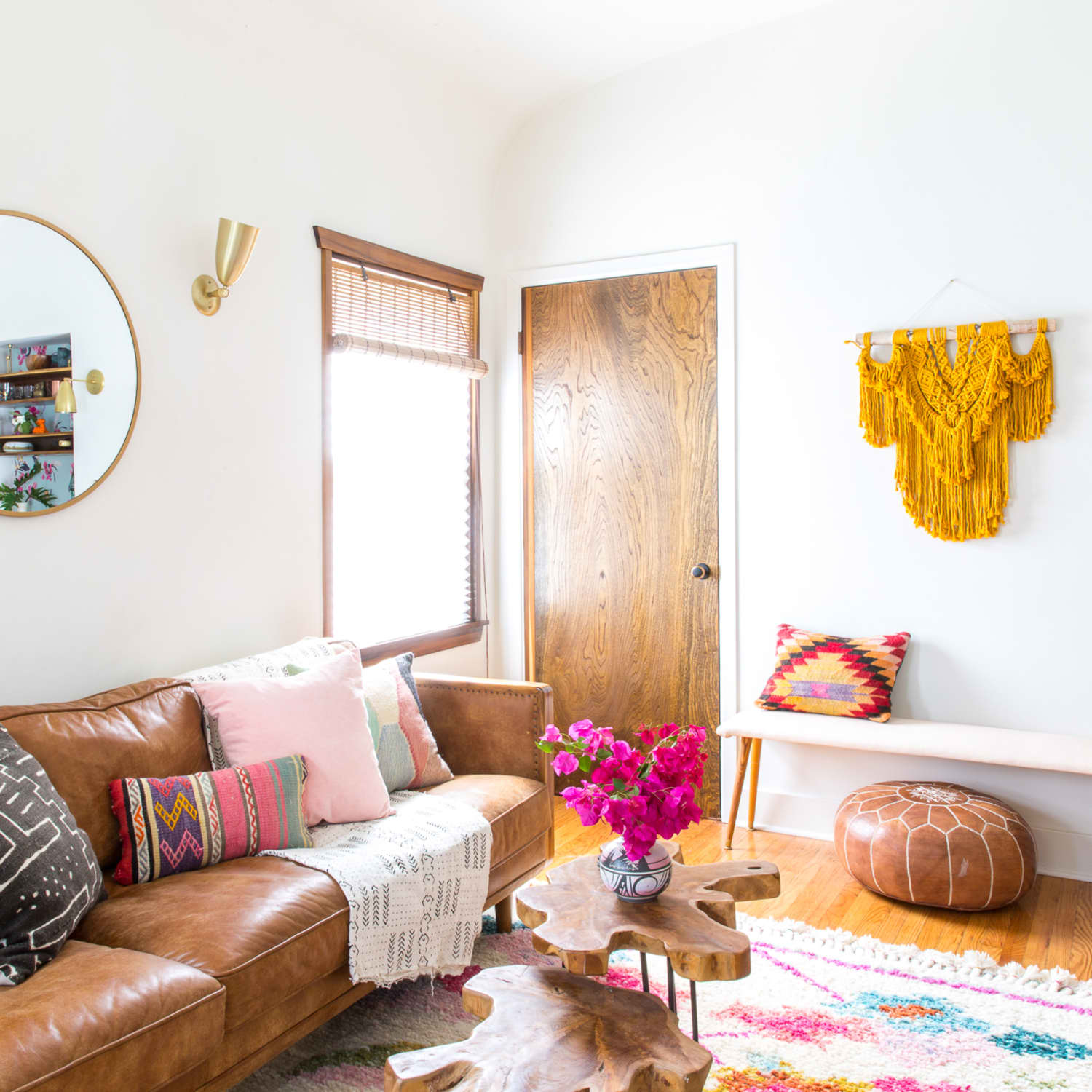 Tan Leather Sofa Trend Caramel Leather Sofa Apartment Therapy He gave me a laundry list of reasons why we should not be buying a new sofa right my biggest complaint with decorating with a brown sofa is how dark it made my space. tan leather sofa trend caramel