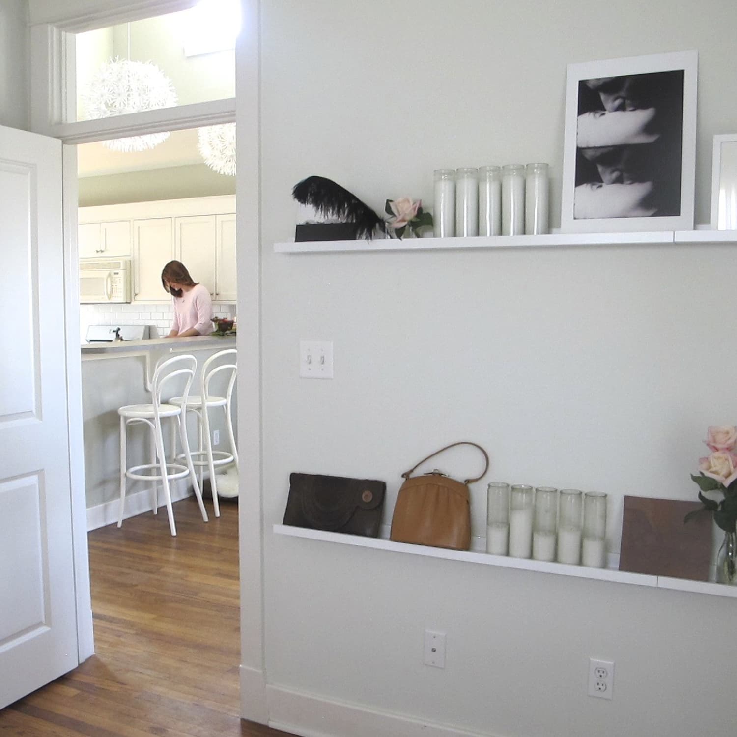 How To Decorate With Ikea S Floating Picture Shelves Apartment