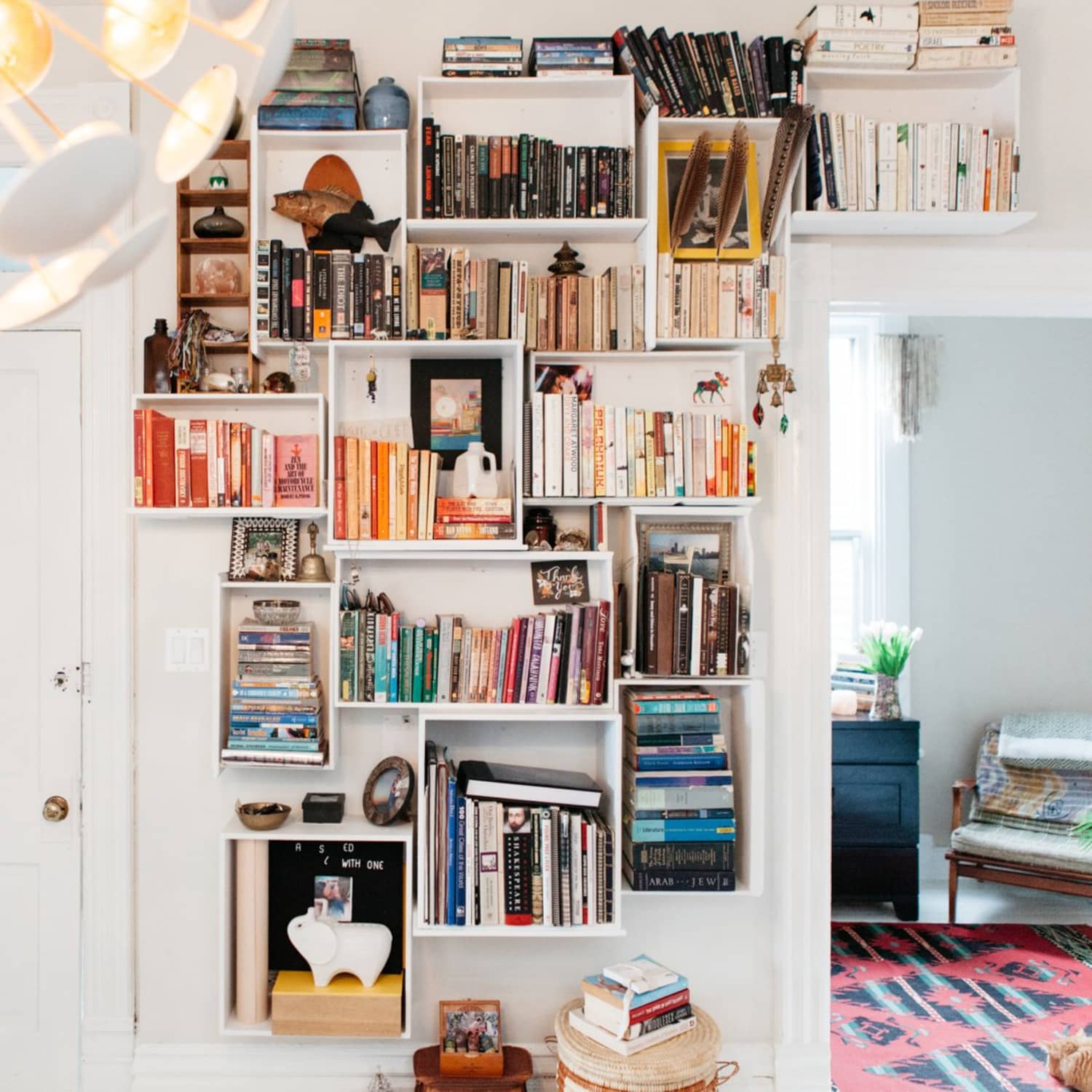 Dresser Drawer Bookshelf Diy Apartment Therapy,Furniture Arrangement Ideas