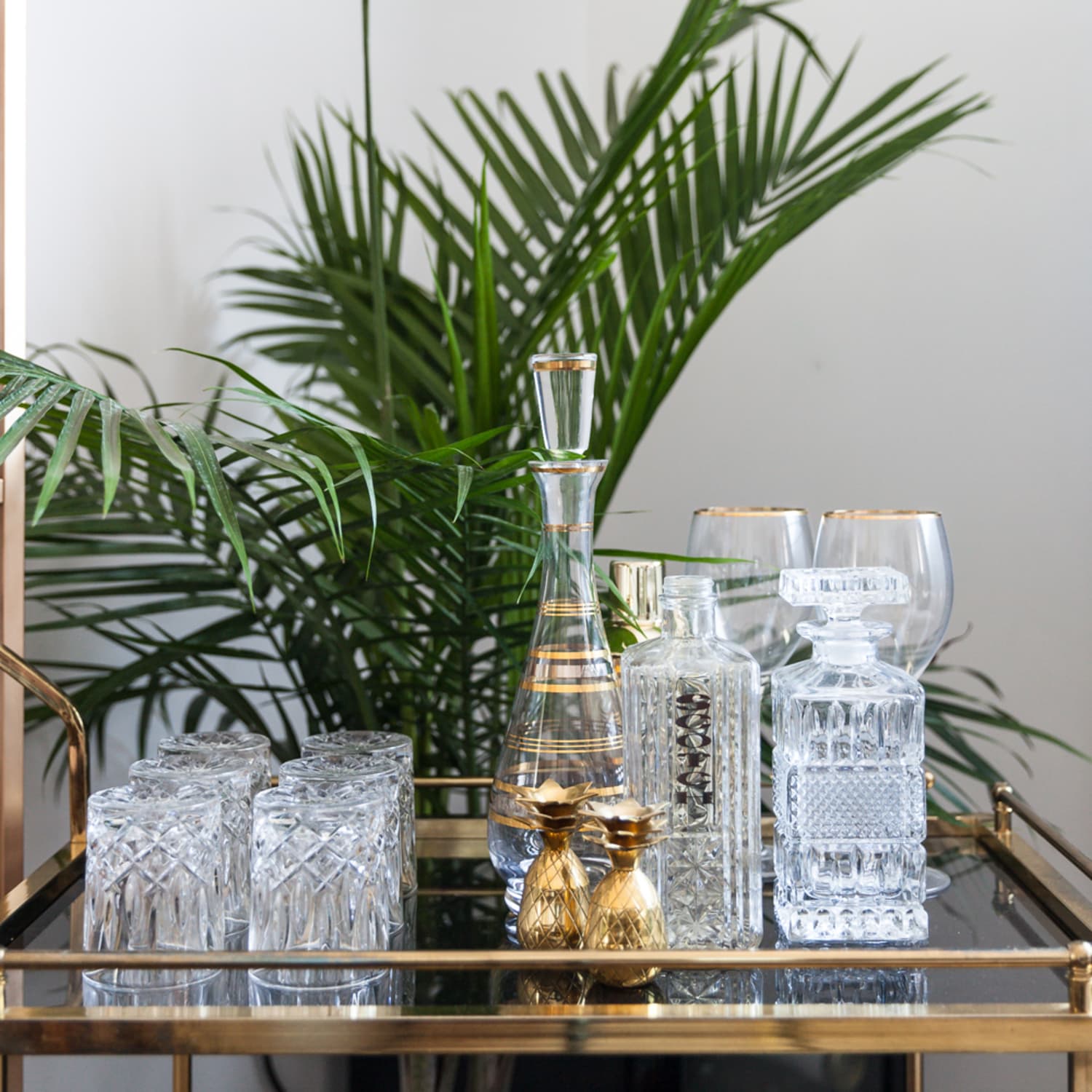 How To Design A Stylish And Useful Bar Cart Apartment Therapy