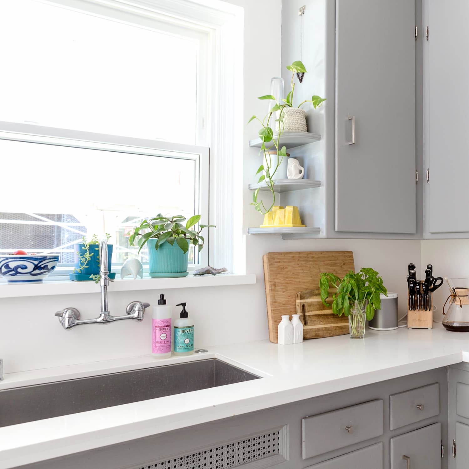 5 Smart Ways To Use Your Kitchen Window For Extra Storage Kitchn