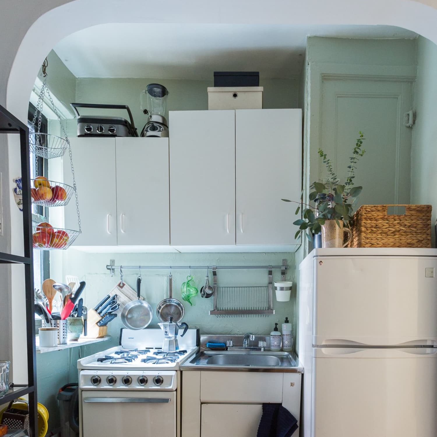 Over-The-Sink Dish Racks Are A Genius Small Kitchen Hack