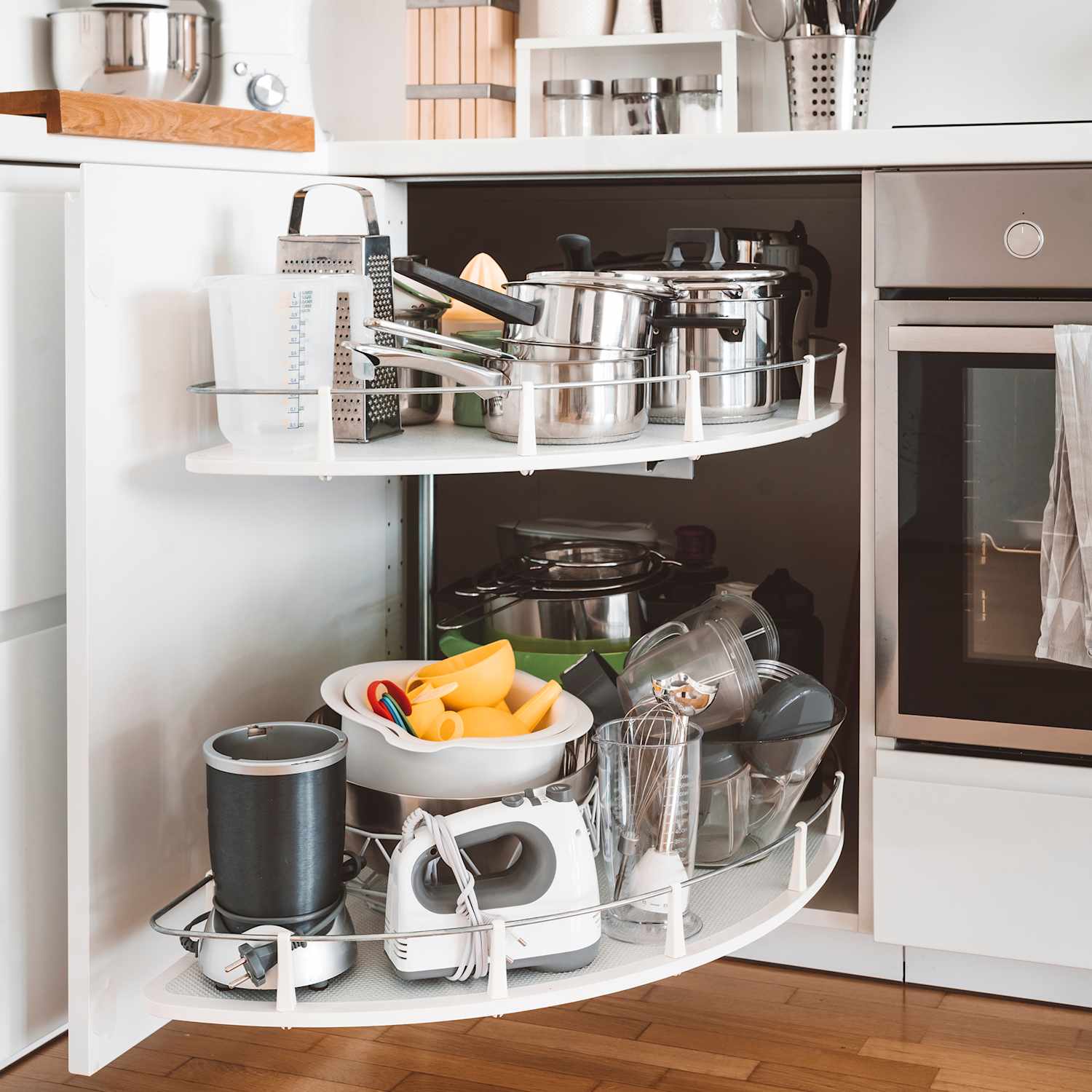 The $20 Cabinet Organizer That Completely Transformed My Kitchen