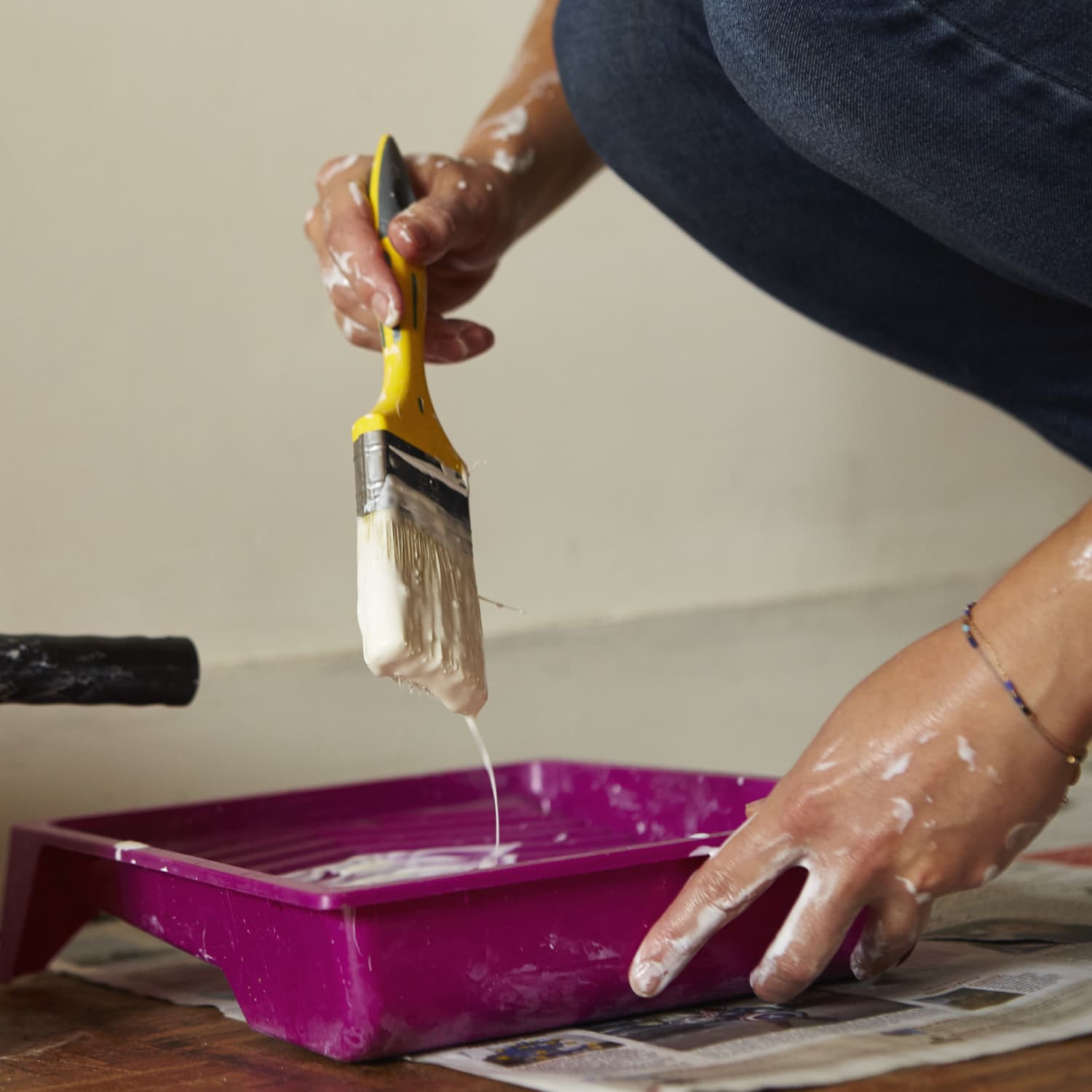 How To Remove Dried Paint From Wood Apartment Therapy