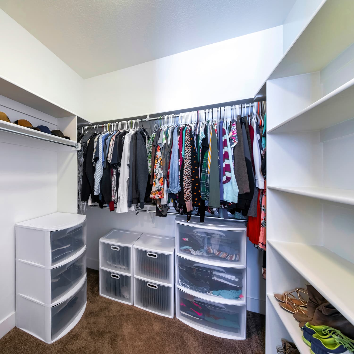 This TikToker Has a Smart Hack For Clear Plastic Drawers | Apartment Therapy