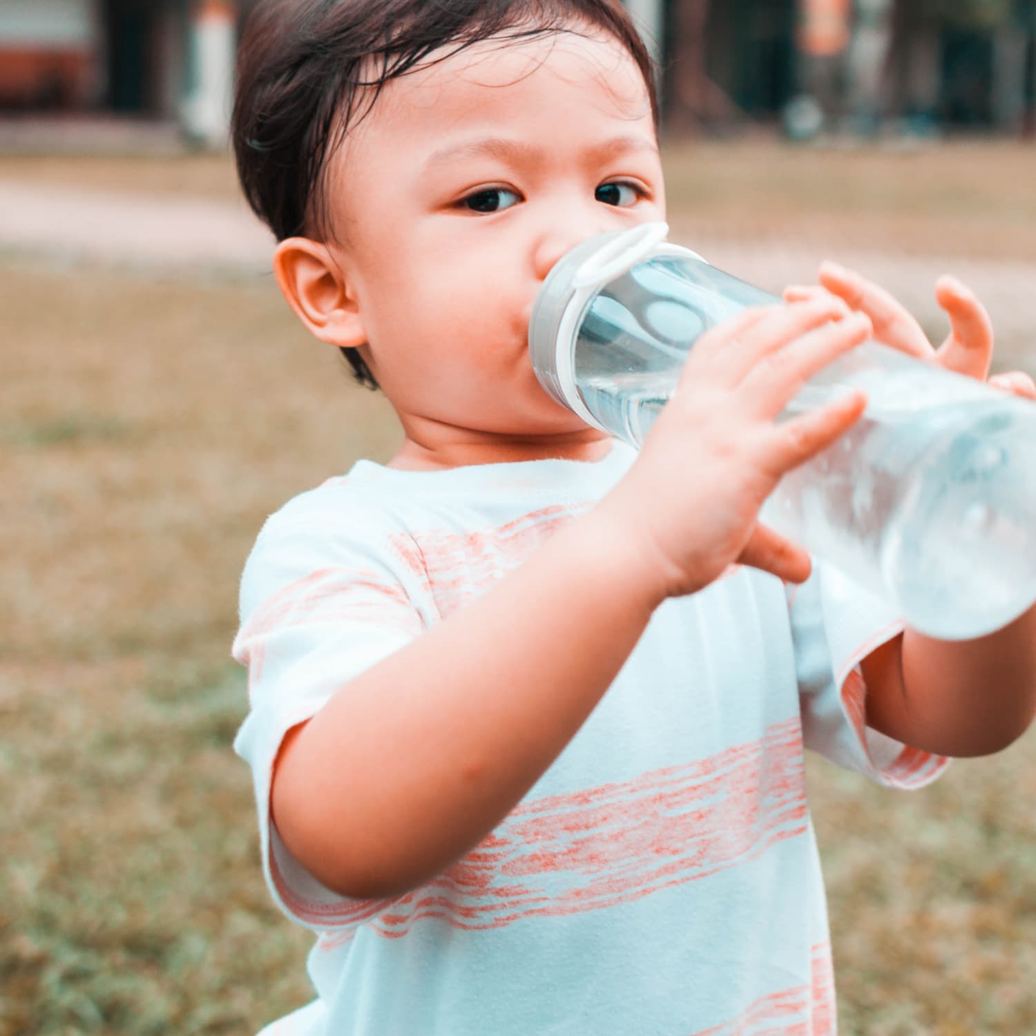 Babies water hot sale bottle