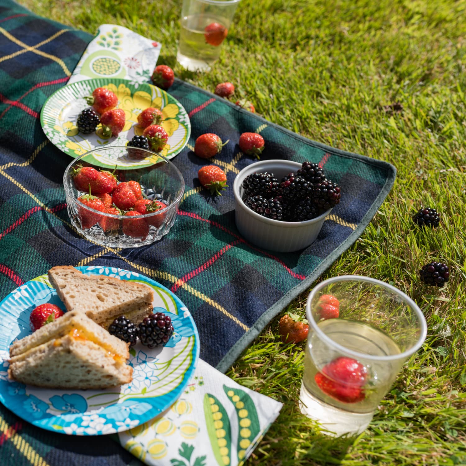 Old navy shop picnic blanket
