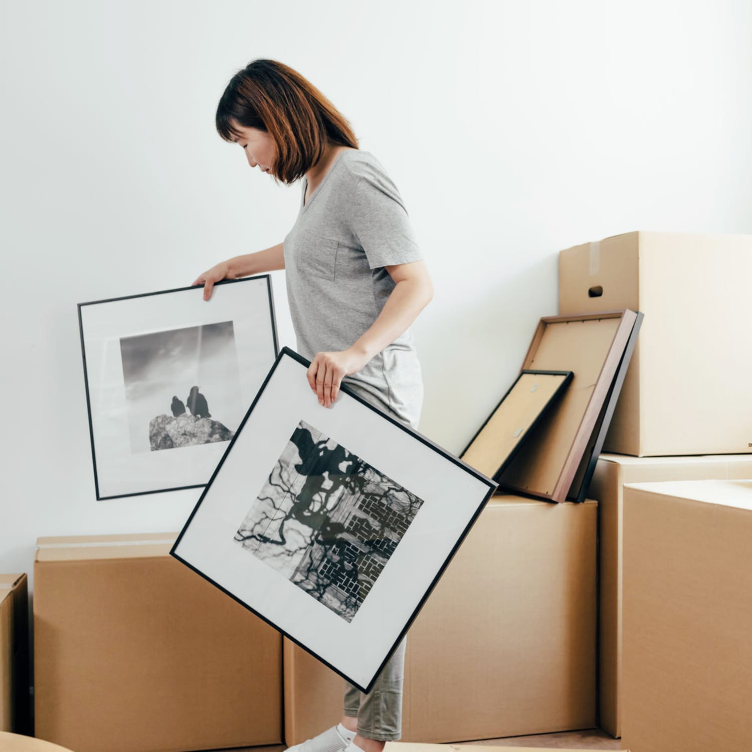 Plain moving boxes deals