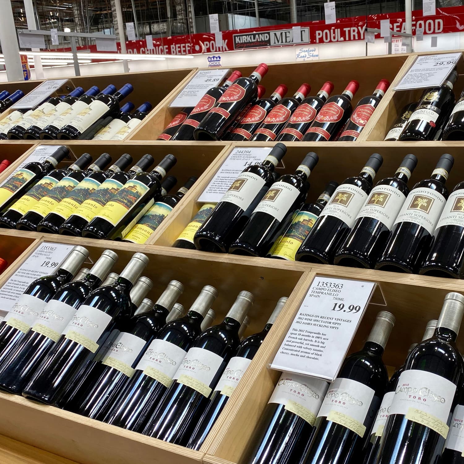 Costco wine sale holder