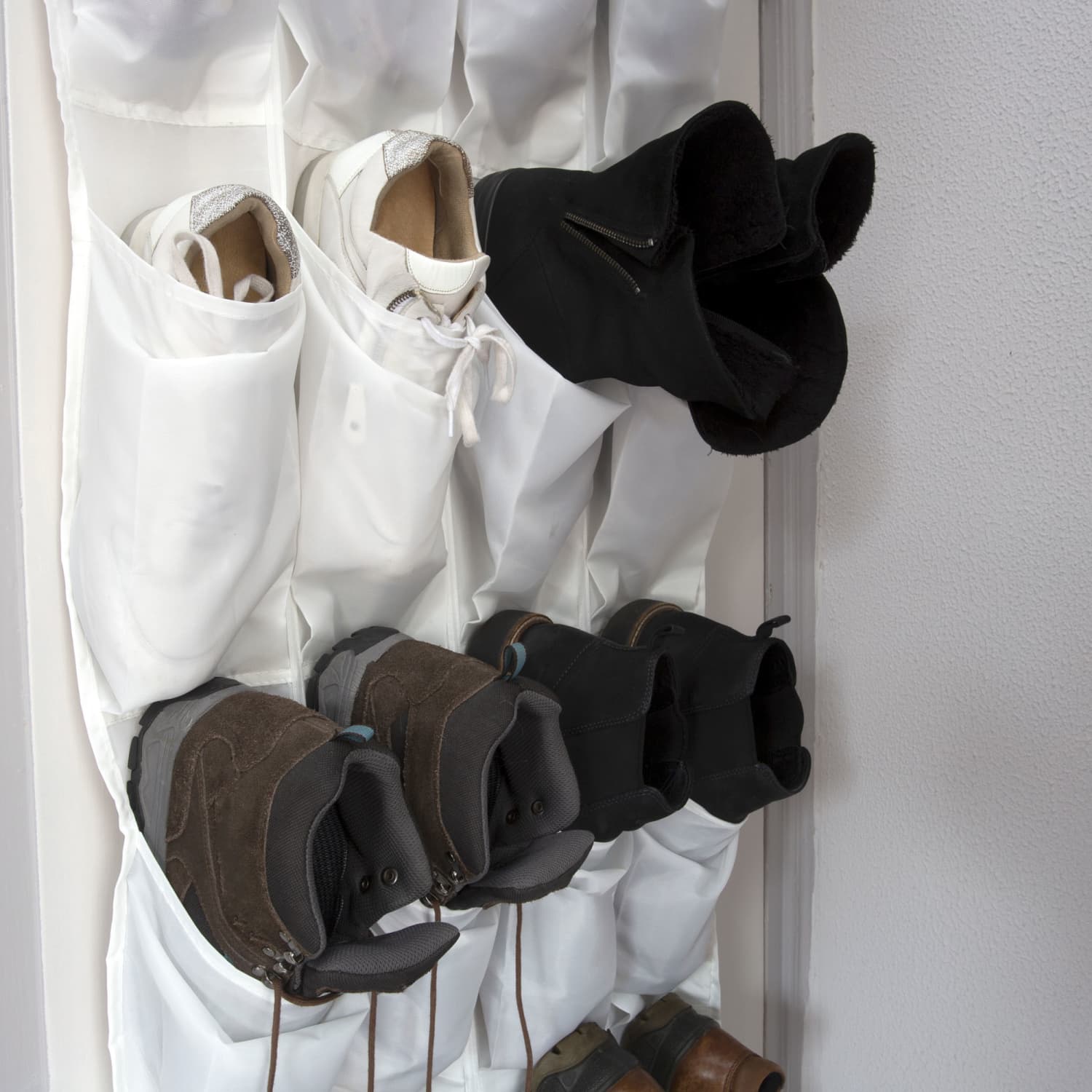 10 Best Overdoor Shoe Storage for Small Spaces Apartment Therapy