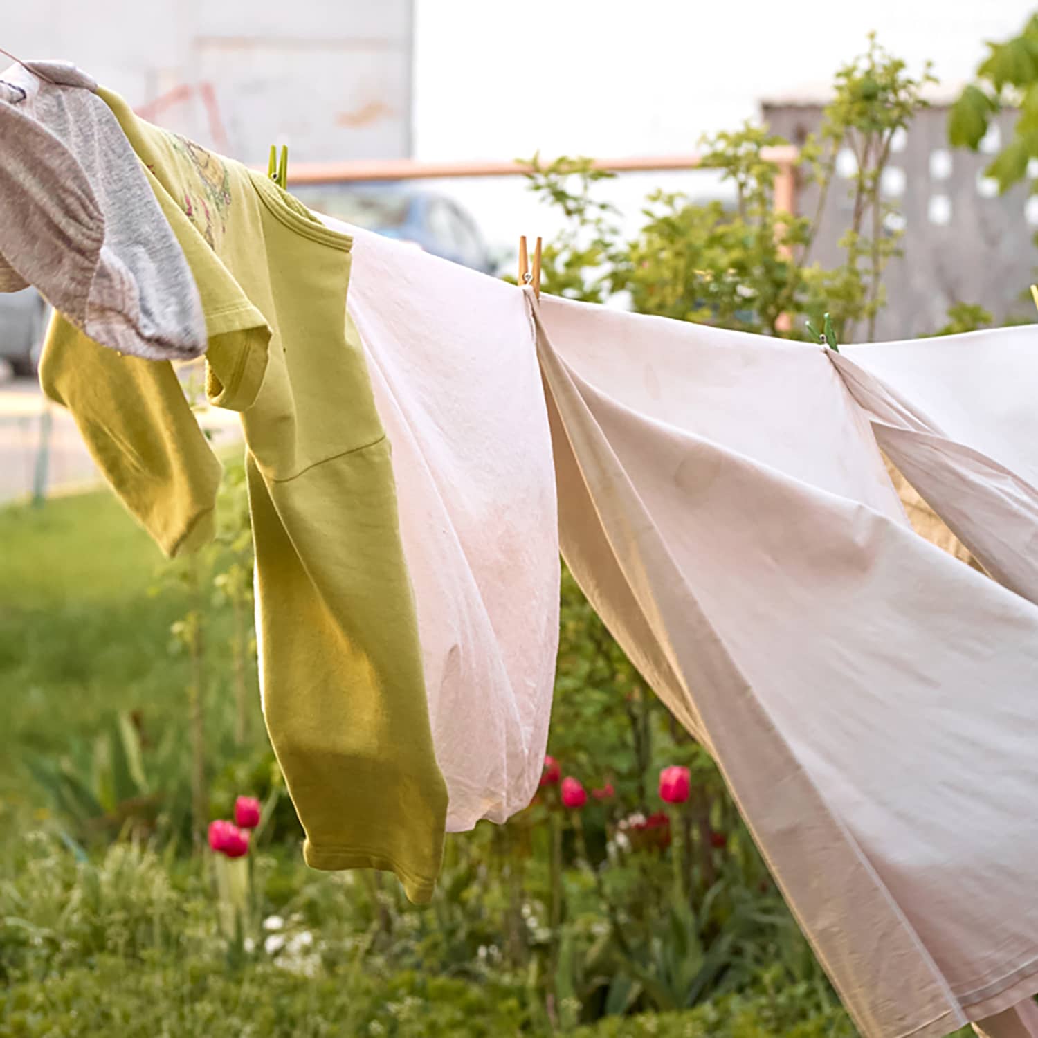 Easy Clothesline Diy