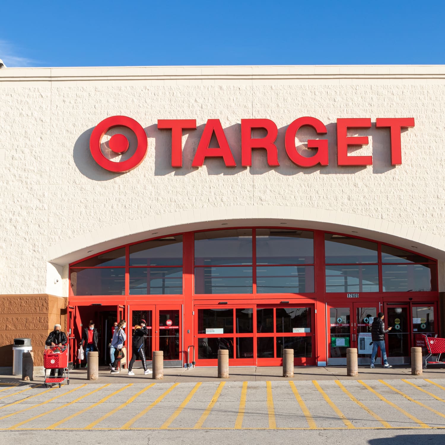 Target rings in store sale
