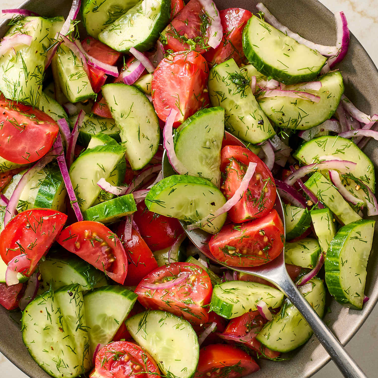 Cucumber Tomato Salad