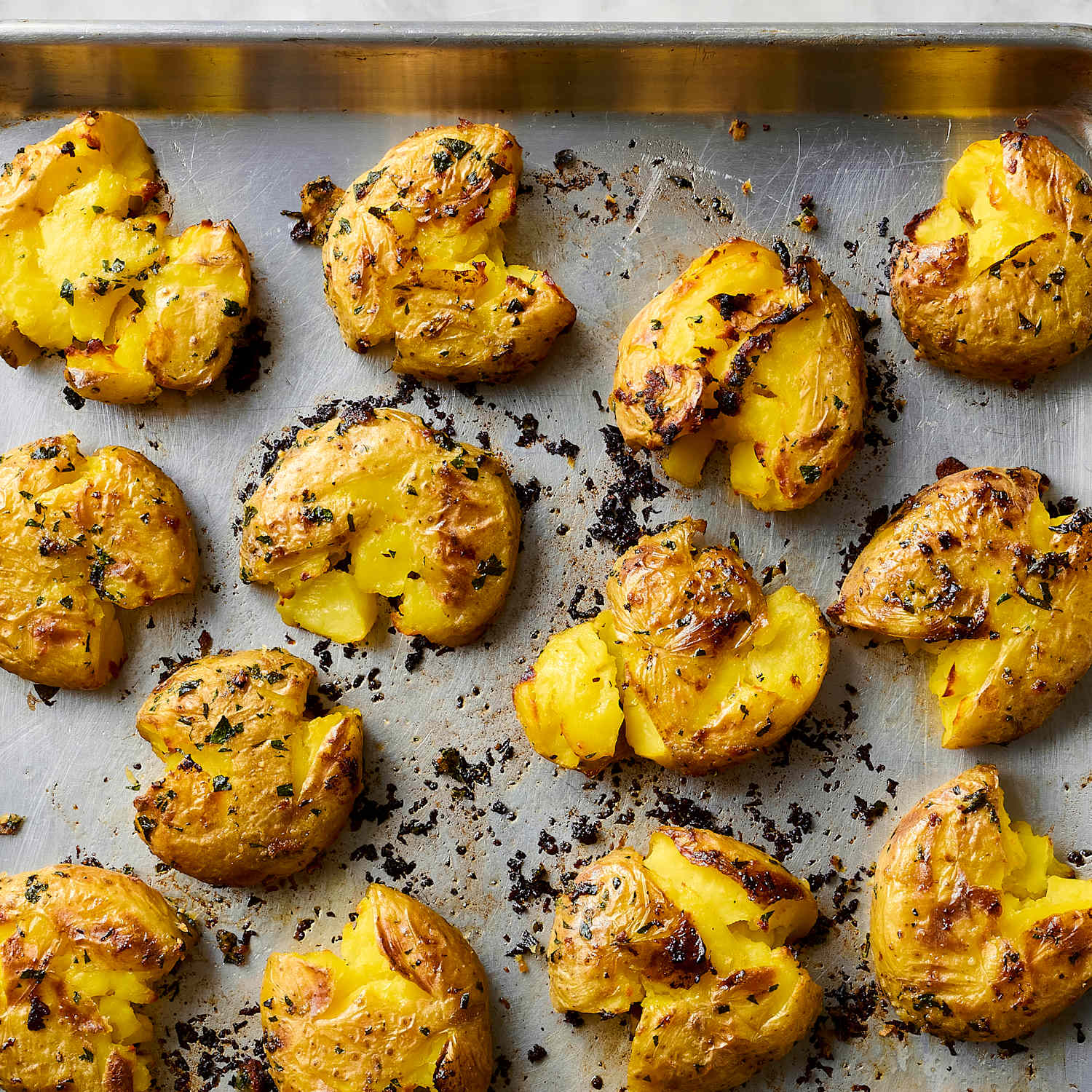 Roasted Smashed Potatoes In Oven