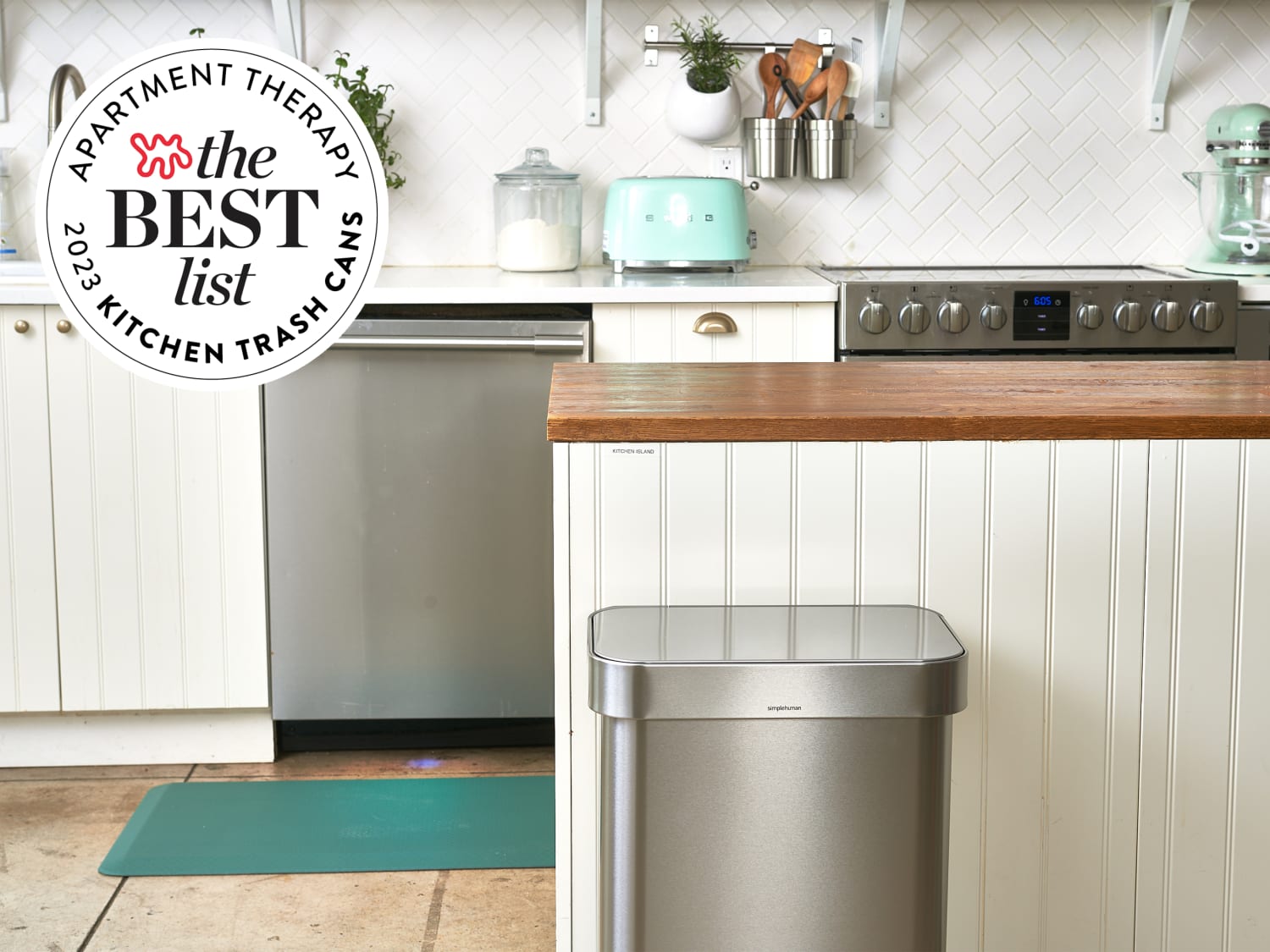 This 3-in-1 JosephJoseph Trash Can Saves Space in Small Kitchens