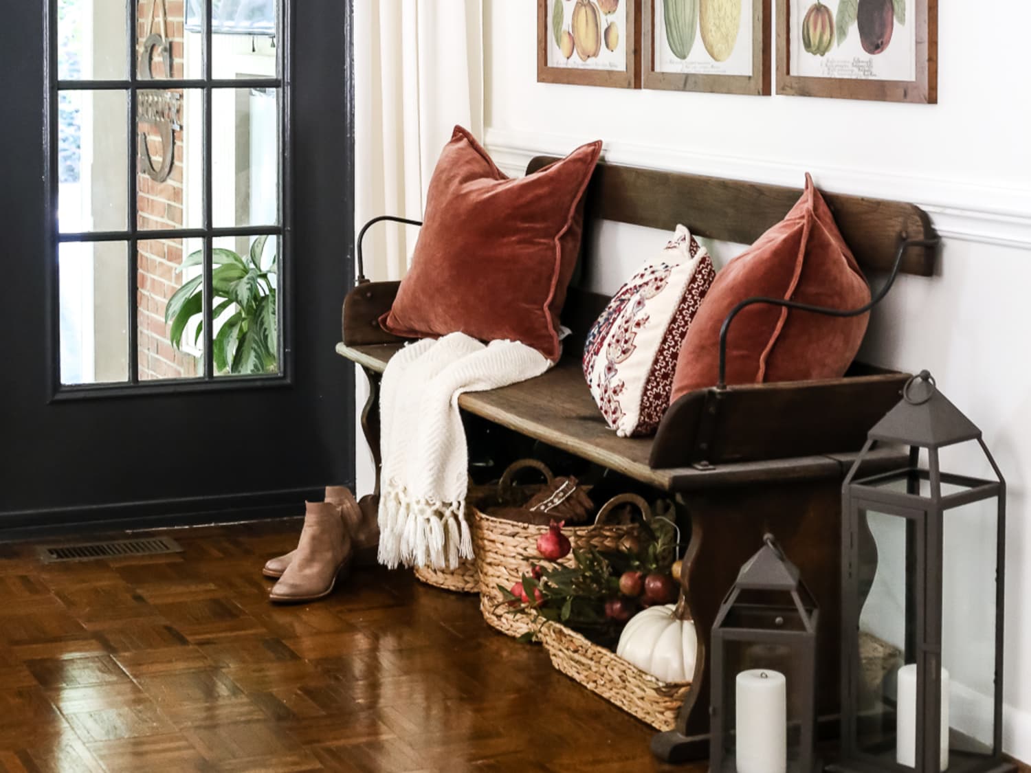 Fall Foyer Decorating Ideas Apartment Therapy