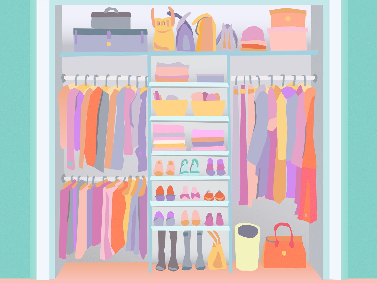 20 Ideas For Organizing Your Bedroom Closet Apartment Therapy