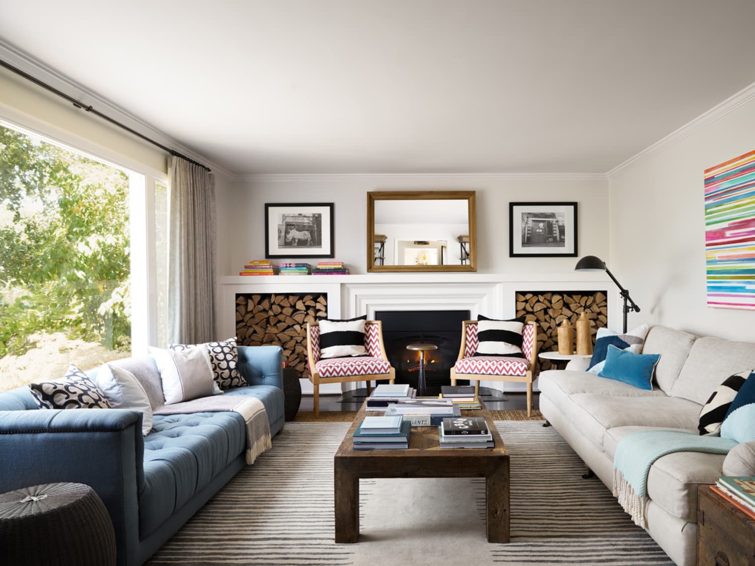 Why You Should Face Sofas To Save Space Apartment Therapy