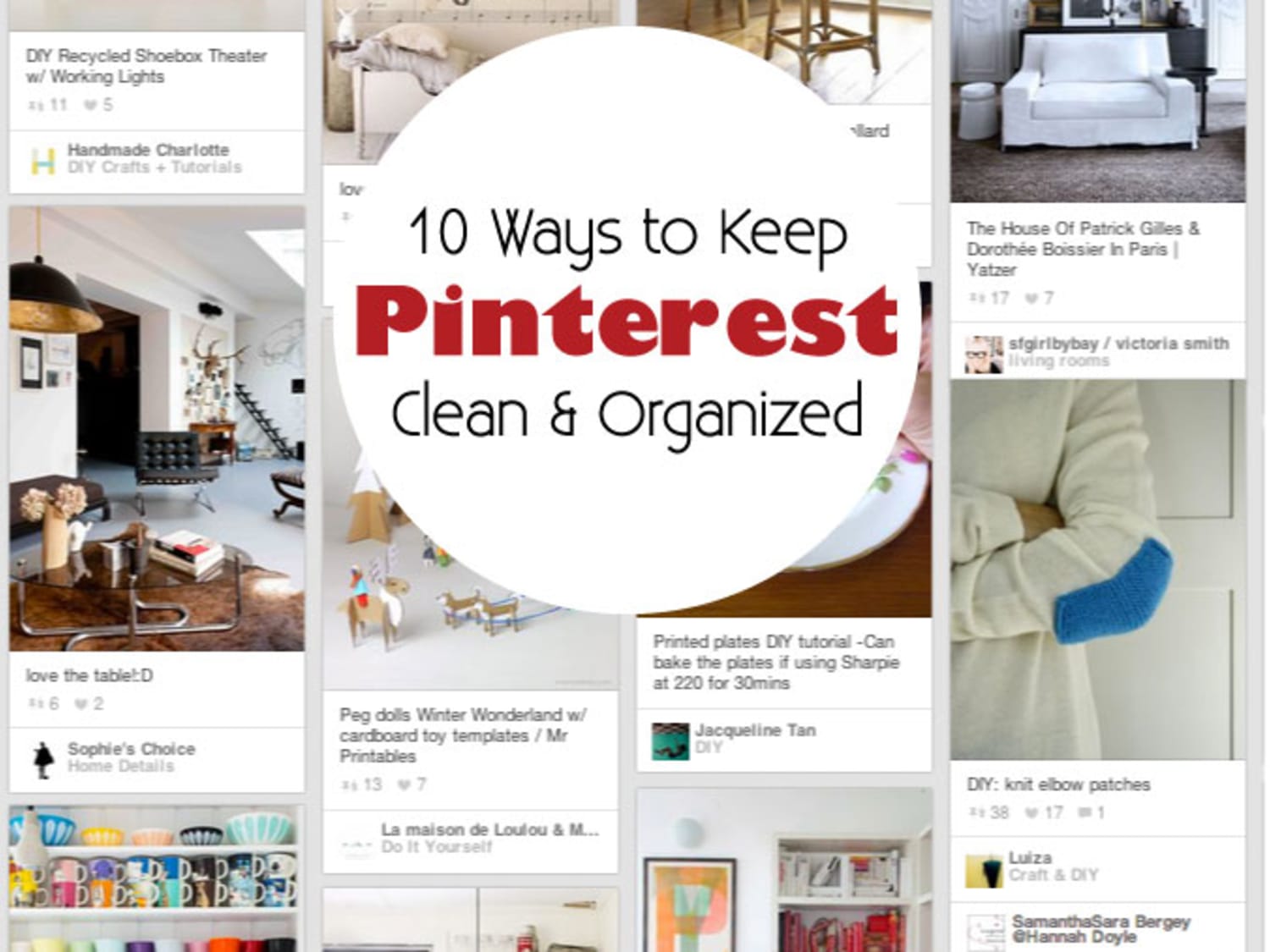 Pins Piling Up? 5 Ways to Keep Your Pinterest Boards Clean & Organized