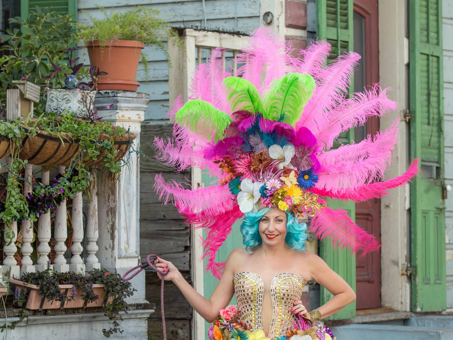 white christmas dresses Stacia Circle Dress - Mardi Gras Feather main image 1