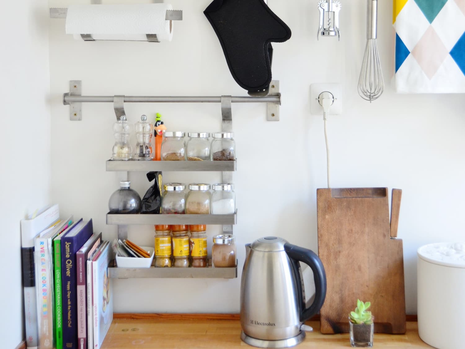 Ikea Grundtal Kitchen Organizing Ideas Apartment Therapy