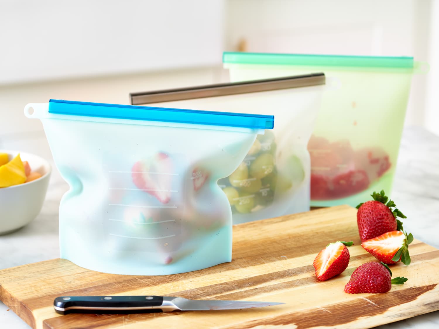 Ziploc®, Small Reusable Silicone Pouches