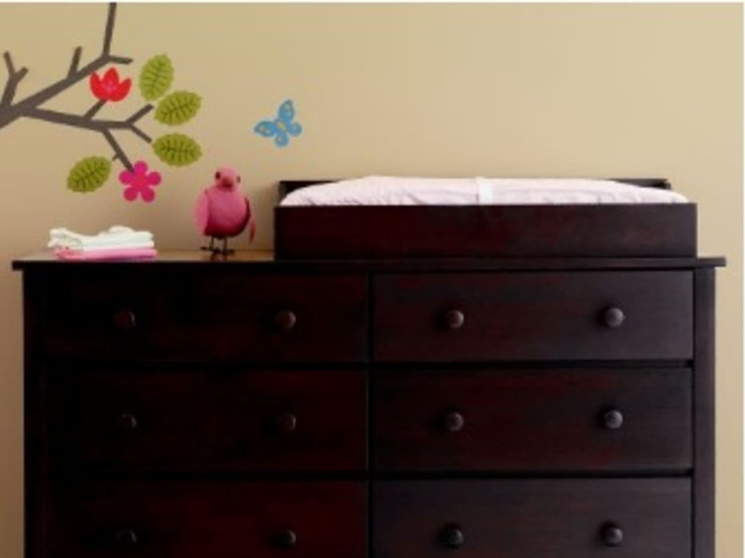 tall changing table dresser