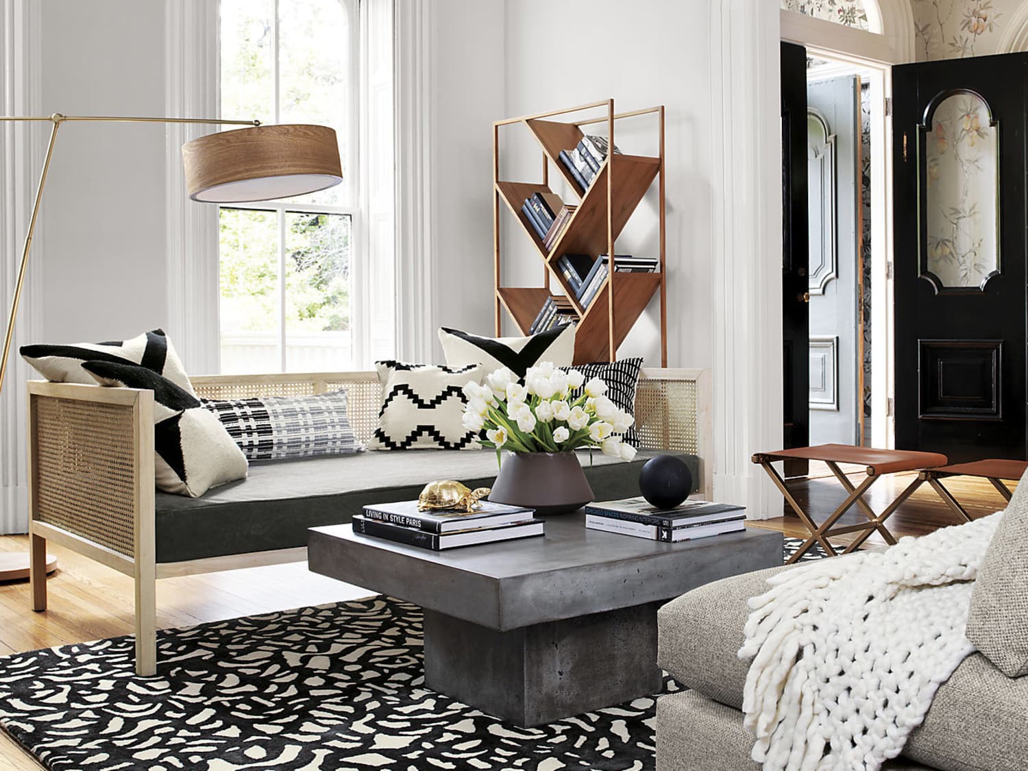 Small Space Solution The Best Stools Poufs Apartment Therapy