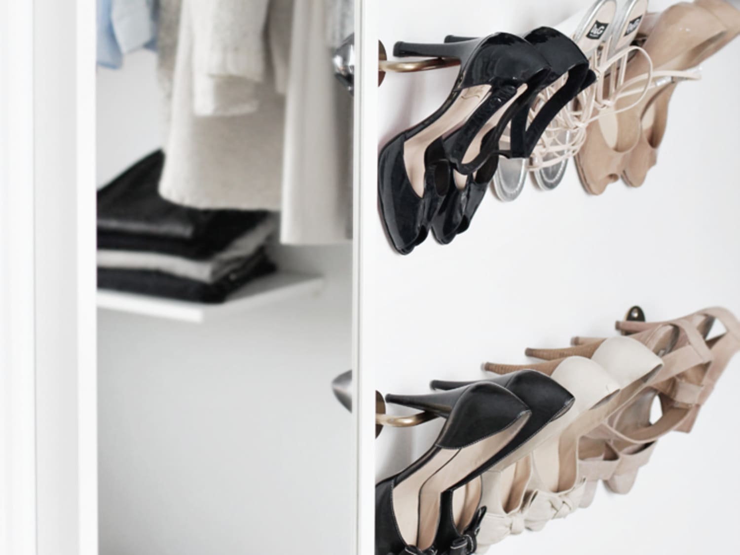 Ikea Hacks For Shoe Storage Apartment Therapy The boxes and hanging organisers in different sizes mean you can divide and rule your clothes, shoes and accessories so you find everything fast. ikea hacks for shoe storage apartment