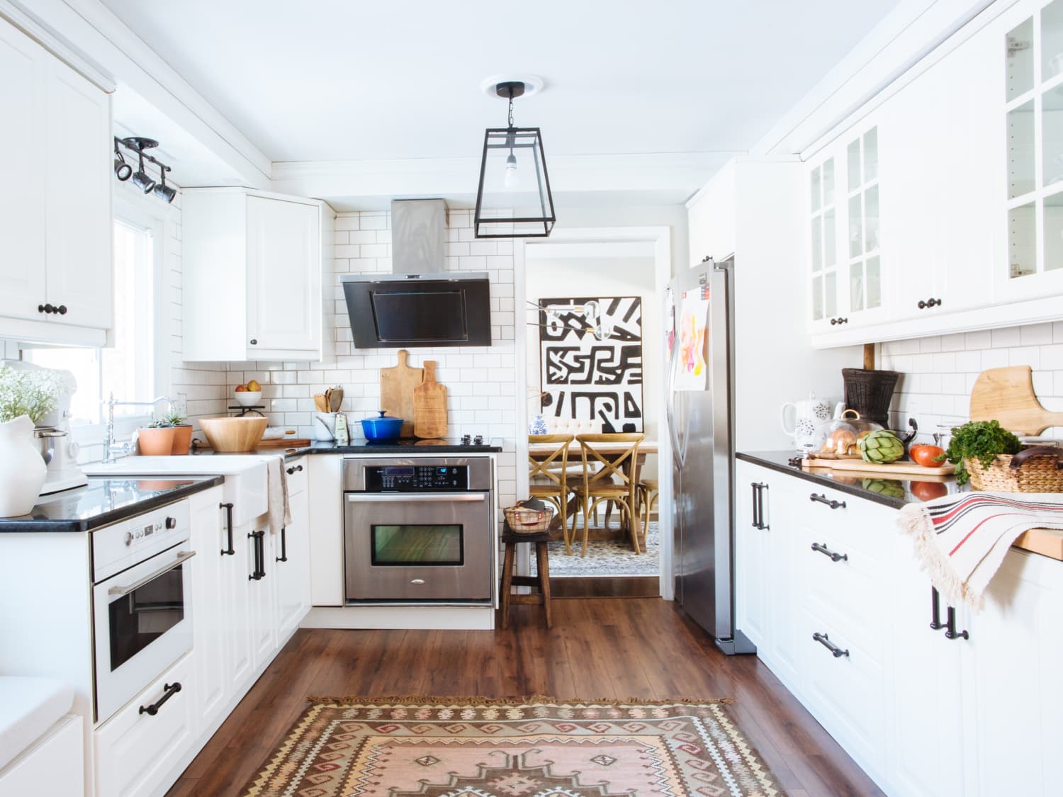 Howdens - Take inspiration from @hannah_hitchen on Instagram and pair grey  kitchen cabinets with copper accessories to bring warmth into any space:  howdens.com/kitchens/fitted-kitchens Kitchen featured: Fairford Graphite