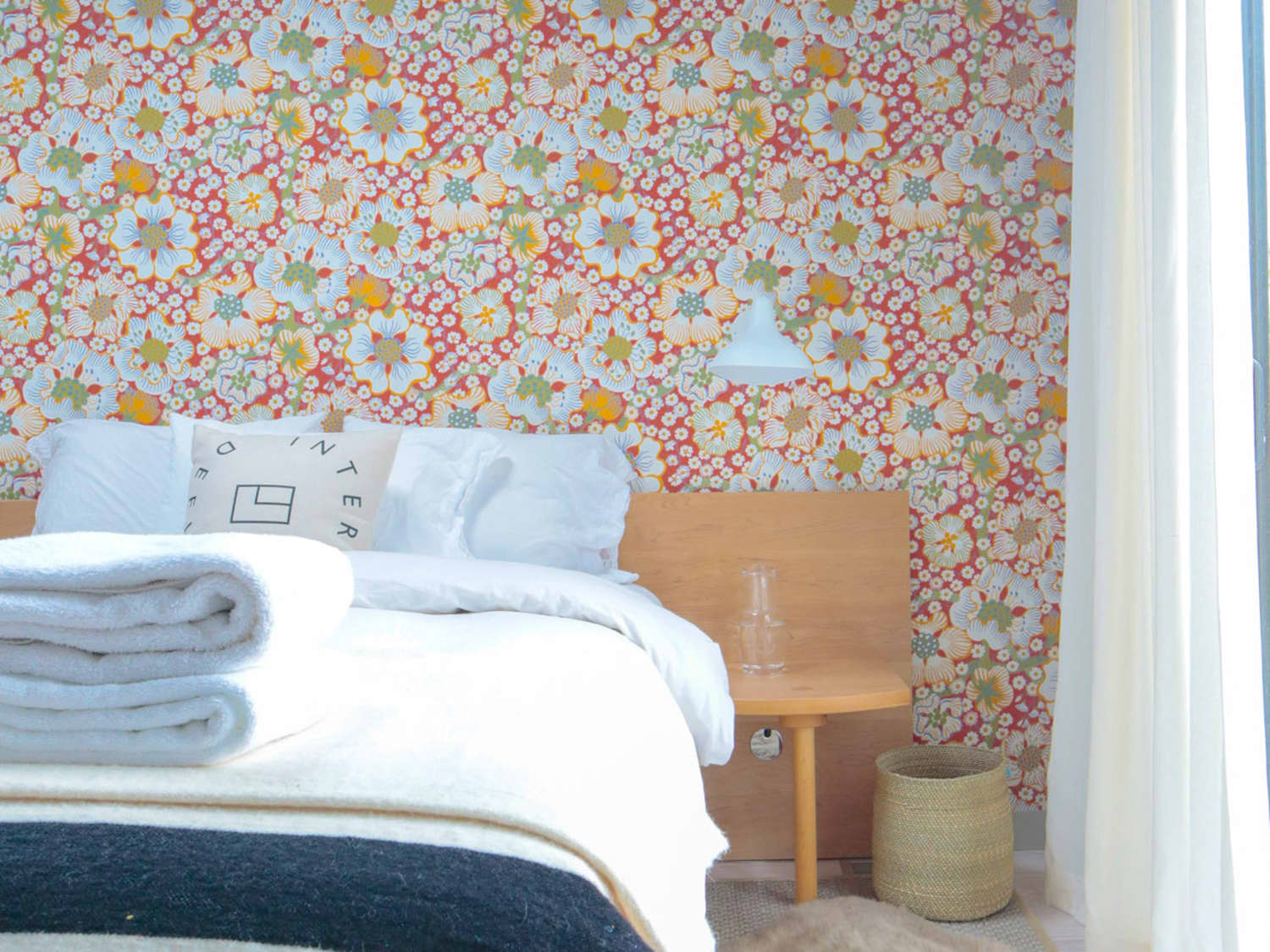 Wallpaper Was the Answer to Maxwell's Makeover of Two Guest Rooms |  Apartment Therapy