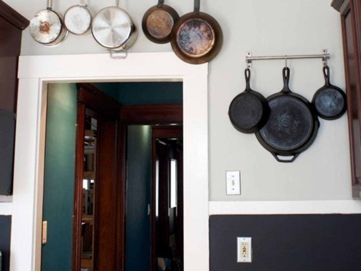 10 Smart Places to Put a Pot Rack | Kitchn