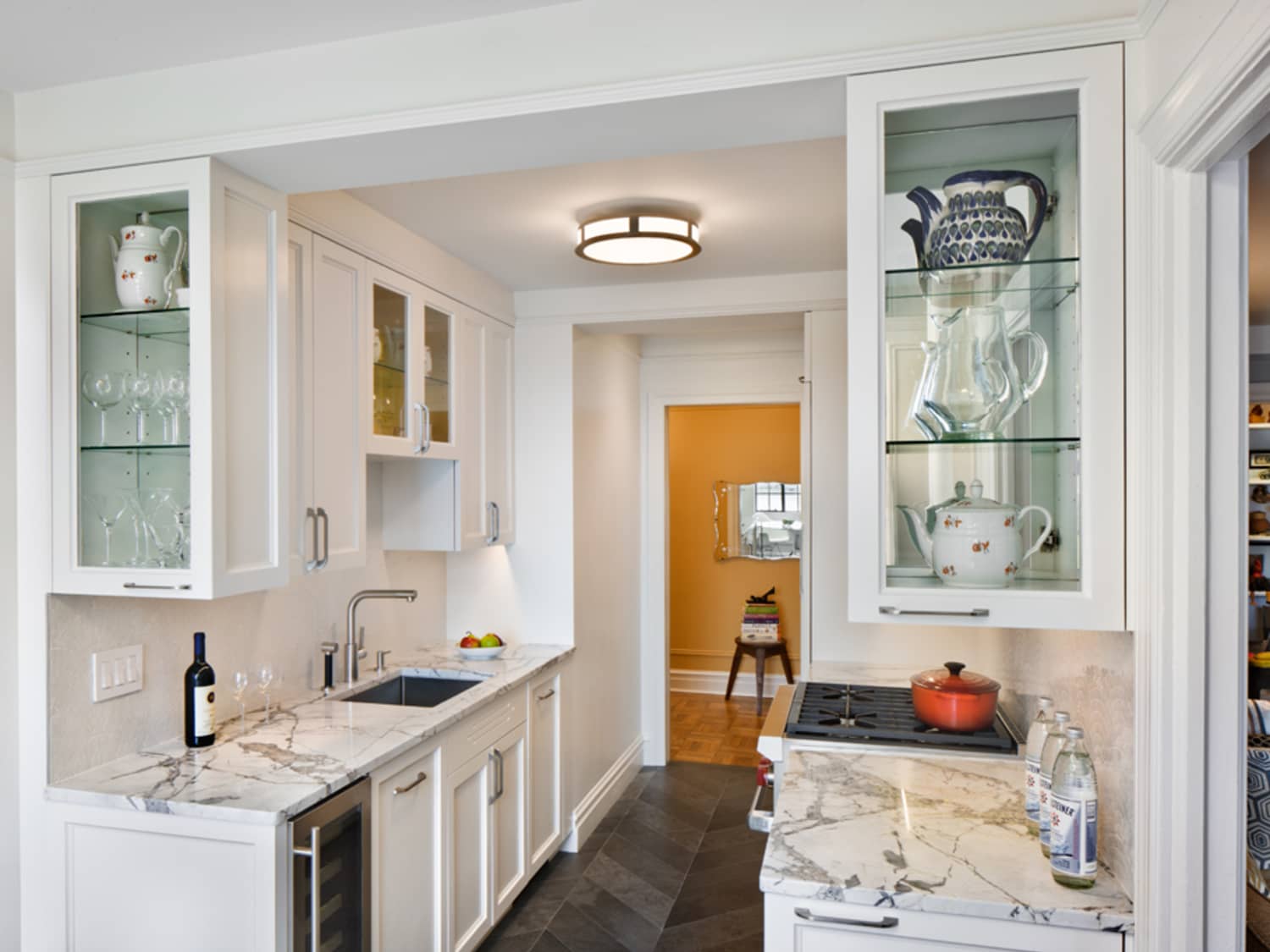 A Gorgeous, Art Deco-Inspired New York Kitchen Remodel | Apartment Therapy, image size:1500x1125