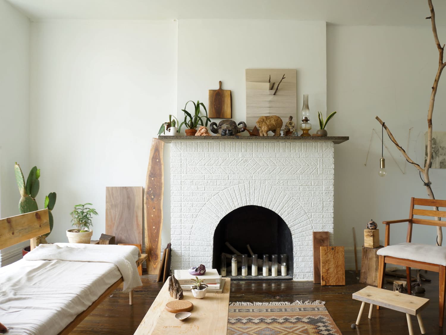 The 20 Best Mantel Ideas How To Decorate A Fireplace Mantel Apartment Therapy