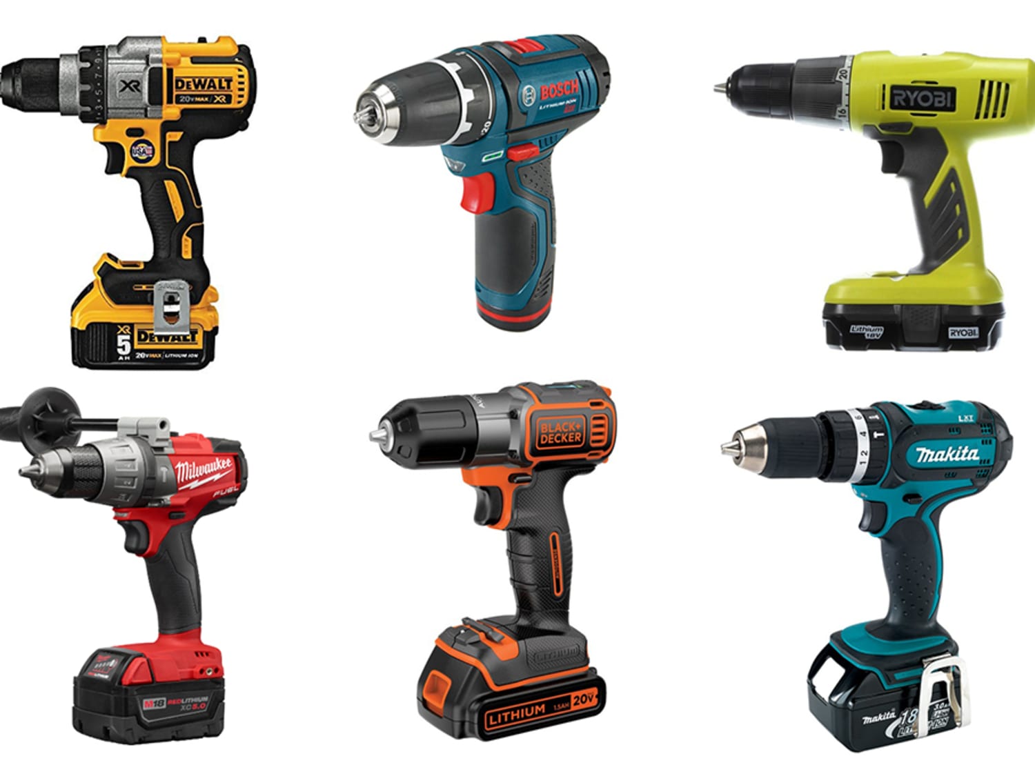 Top Ten Best Cordless Power Drills Apartment Therapy