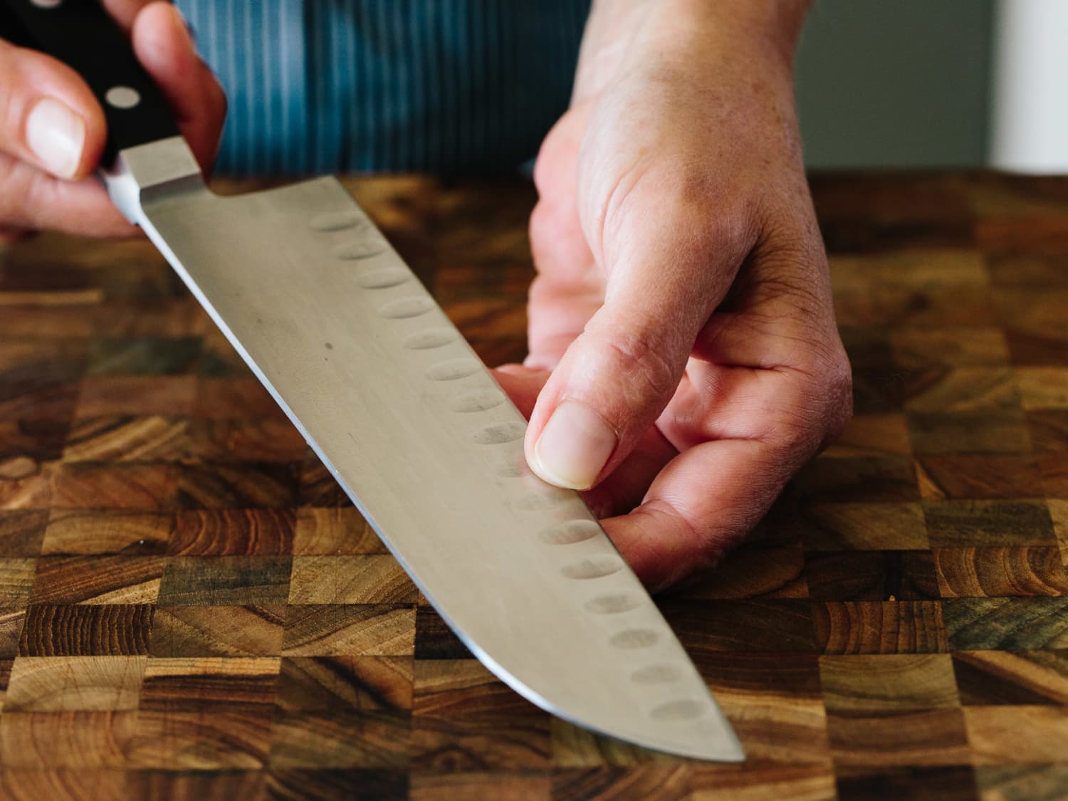 How To Sharpen A Knife The Video Kitchn