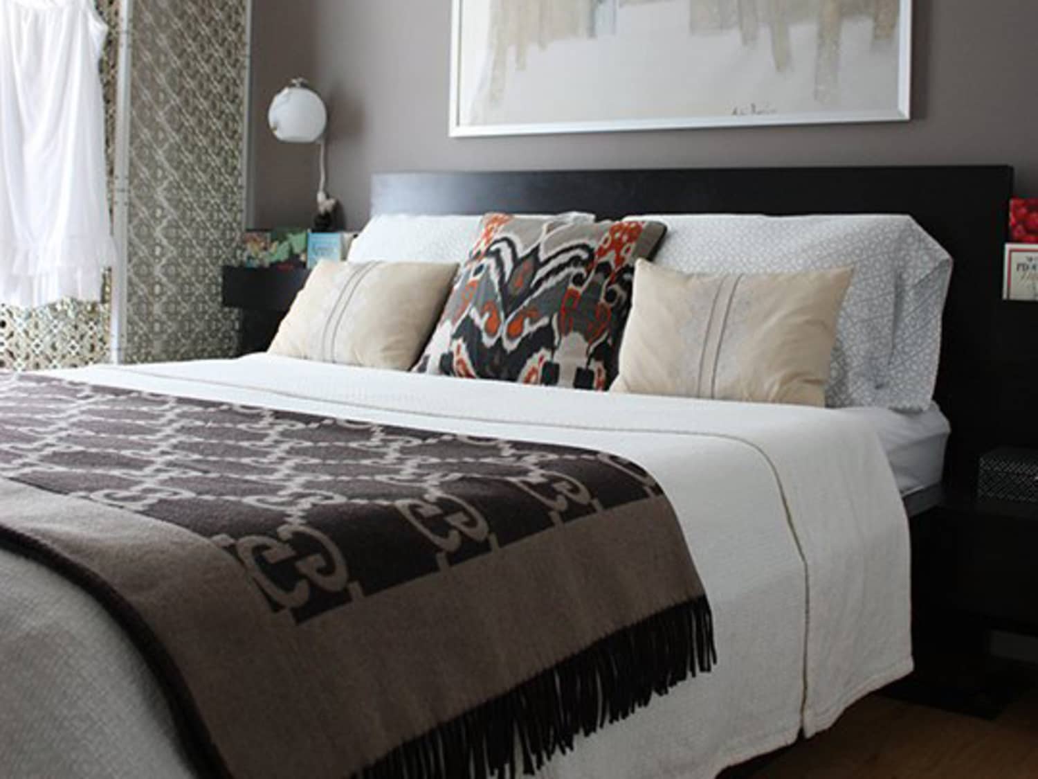 Paint Color Portfolio Purple Brown Bedrooms Apartment Therapy