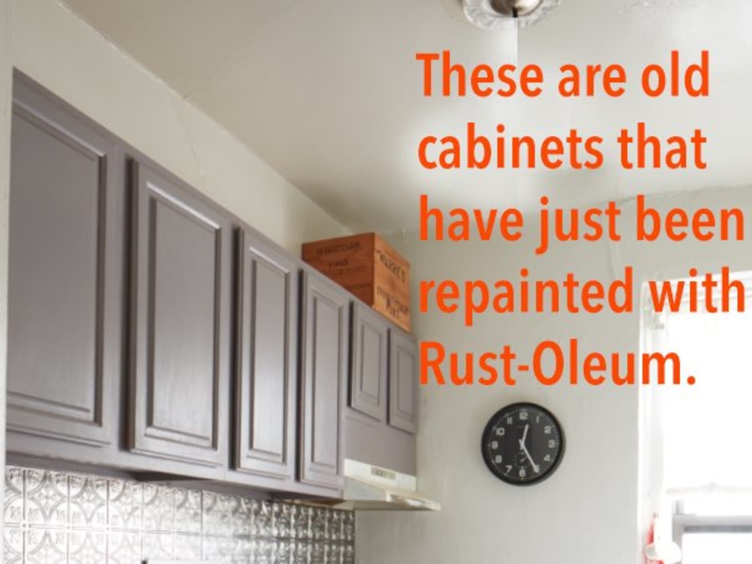 Rust Oleum Cabinet Refinishing Kit Apartment Therapy