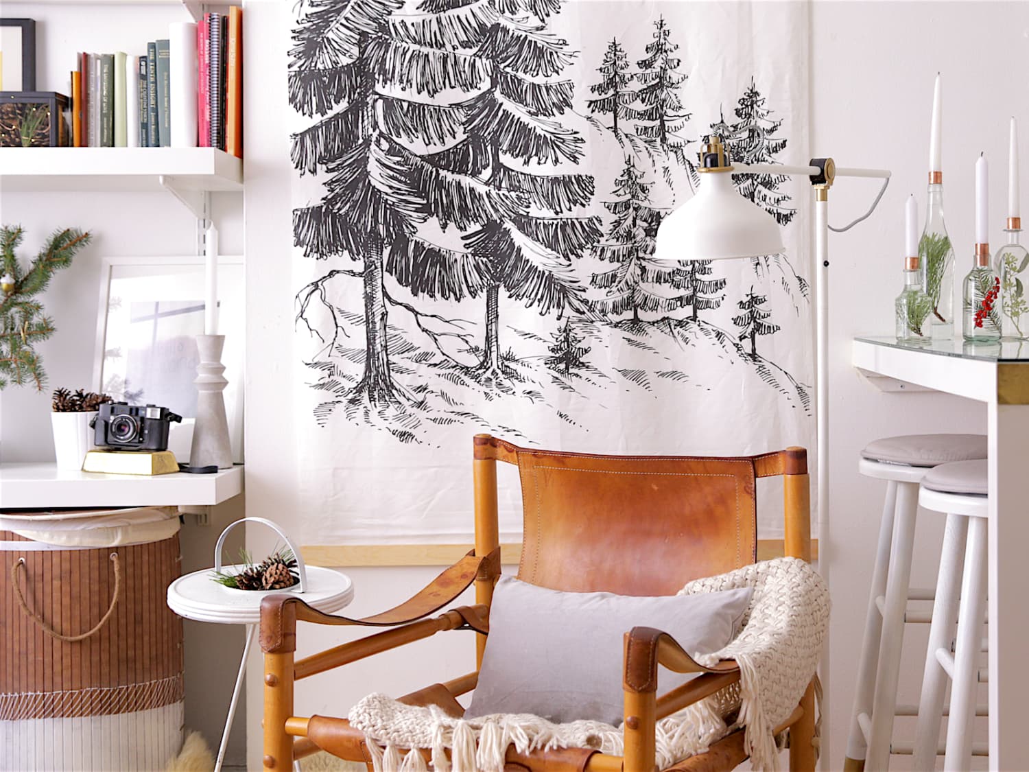 Christmas Decorating Ideas For Small Spaces Apartment Therapy