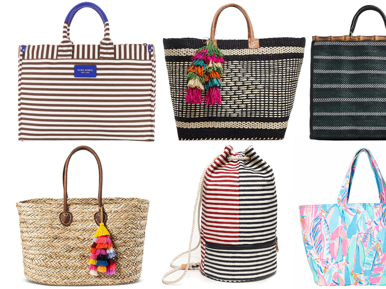 zara home beach bag