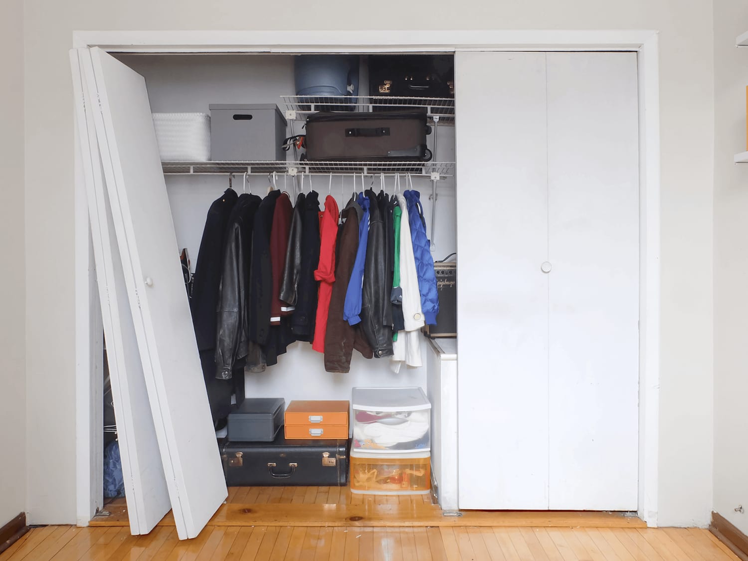 How To Replace Bi Fold Closet Doors With Sliding Ones Apartment