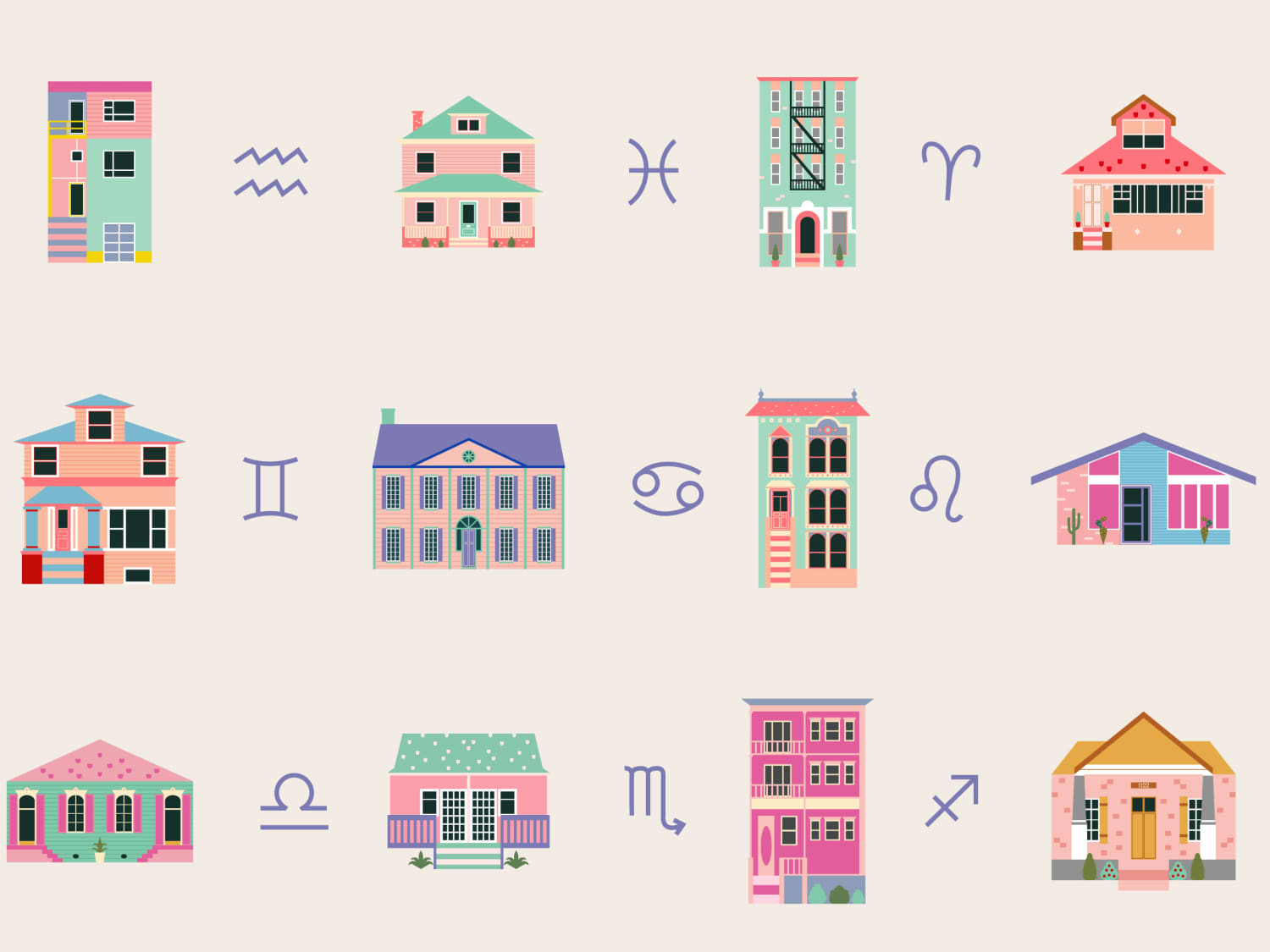 The Style of Home You Should Live In, Based on Your Zodiac ...